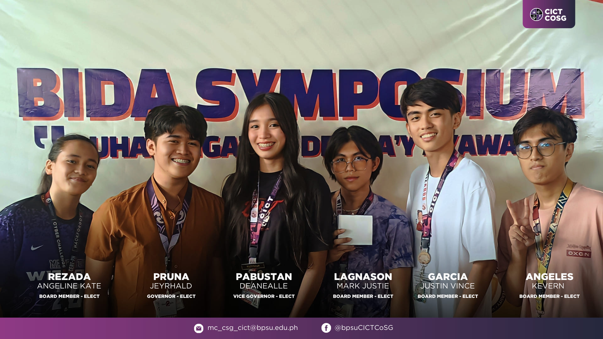 College representation and competitions 2024